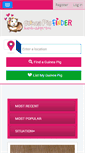Mobile Screenshot of guineapigfinder.com